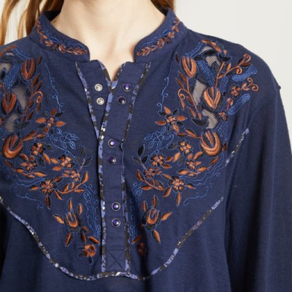 Free People Sundance Western Top - Picture 10 of 10